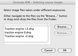 HDR software